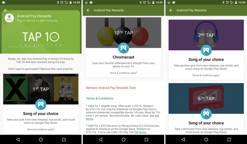 Illustration for article titled Google Hopes Free Goodies Will Persuade You To Use Android Pay